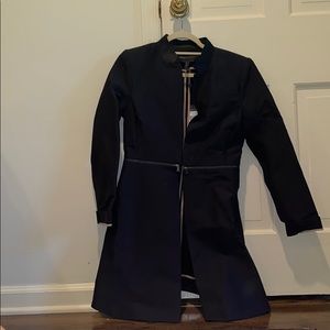 Blazer jacket with zipper detail